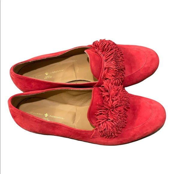 Mercanti Fiorentini Suede Tassel Loafers - Picture 2 of 6